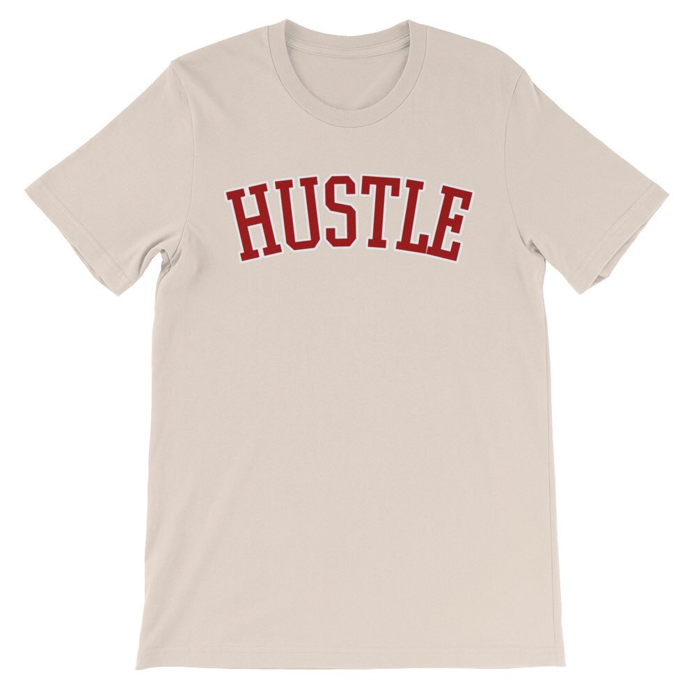 HustleHats's tweet photo. Here's our "Hustle University" tees! Available in grey, black, cream, &amp; olive! The store launches super soon, so stay tuned! 🔑 #HustleHats https://t.co/IGpd6oiI7x
