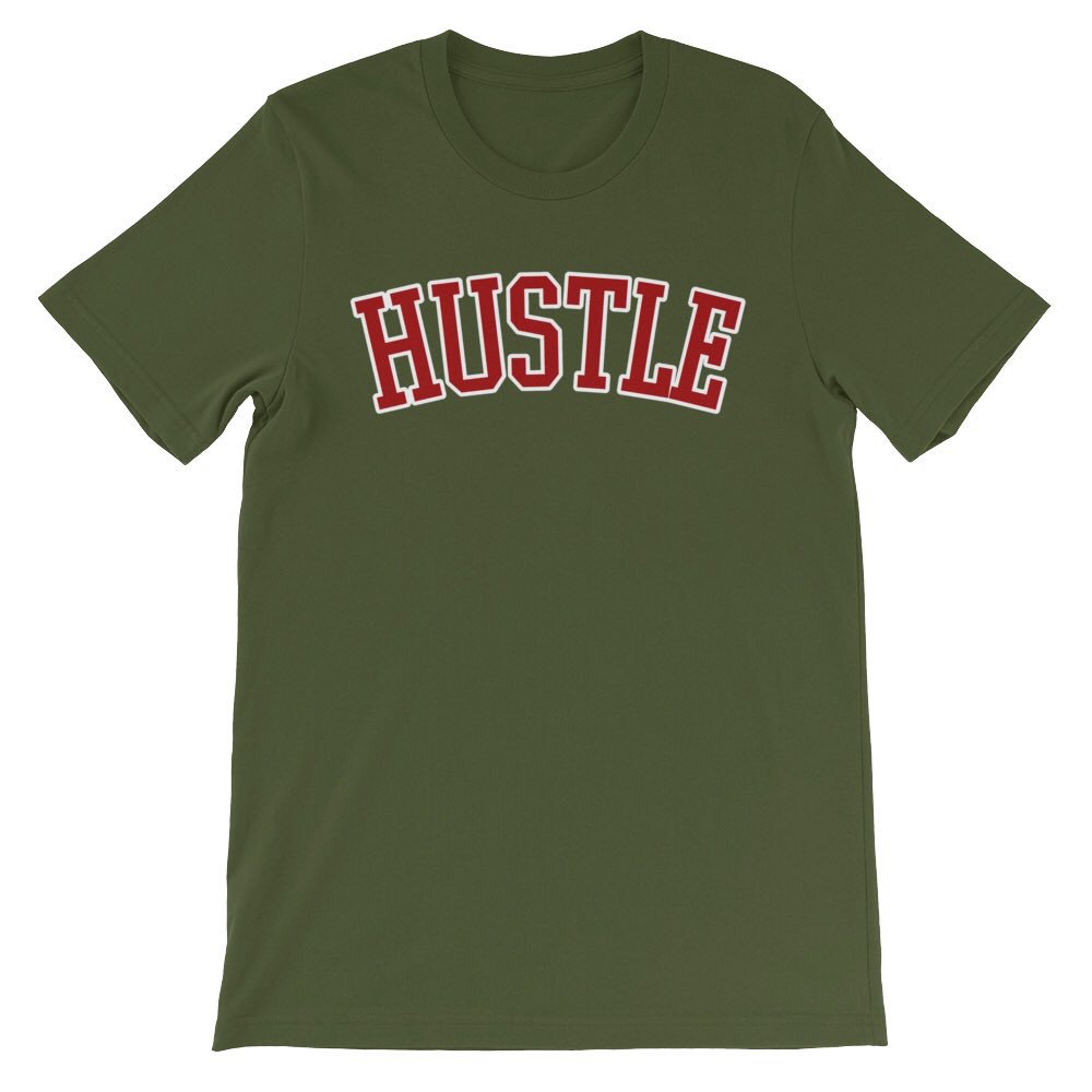 HustleHats's tweet photo. Here's our "Hustle University" tees! Available in grey, black, cream, &amp; olive! The store launches super soon, so stay tuned! 🔑 #HustleHats https://t.co/IGpd6oiI7x