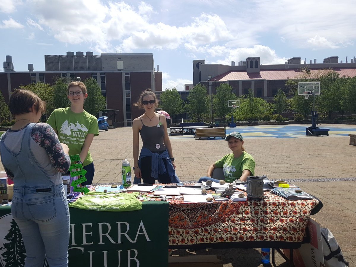 WVUSSC's tweet photo. Come to the Earth Day Celebration on the @Mountainlair green! https://t.co/9srvtAKzCc
