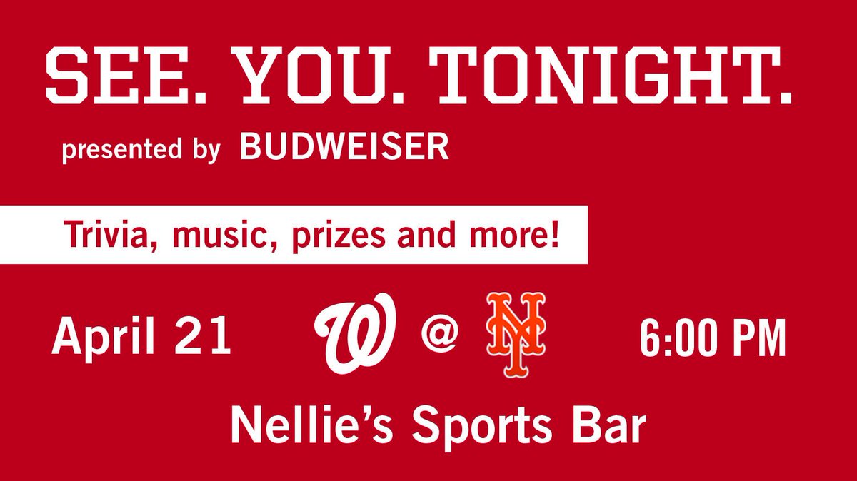 When the #Nats are away, the fans will play. See you tonight! https://t.co/IC8456BwFN