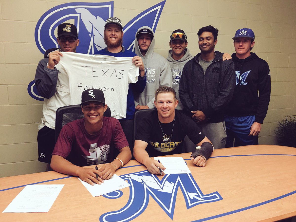 cneumann15's tweet photo. I am excited to announce that I have signed my NLI to further my education and to play D2 baseball at Wayne State College! #GoWildcats https://t.co/pLGGoy0ORM