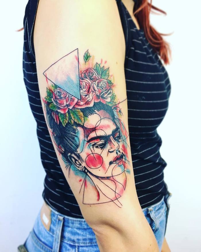 22 Badass Frida Kahlo Tattoos That Are Total Pieces Of Art  YourTango