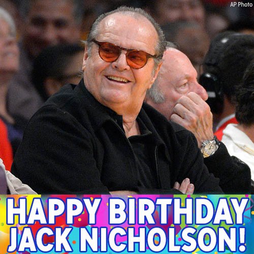 Happy 80th Birthday to Oscar-winner and star of Jack Nicholson! 
