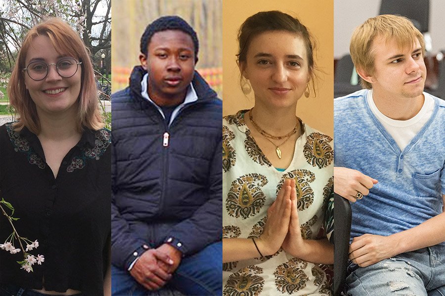 KnoxCollege1837's tweet photo. Congrats to Emily Malec'16, Cortney Hill'17, Raeann Boero'17 &amp; Dakota Stipp'17 for their @FulbrightPrgrm Fellowships https://t.co/4w36SMzU8K https://t.co/jndsx1hvv1