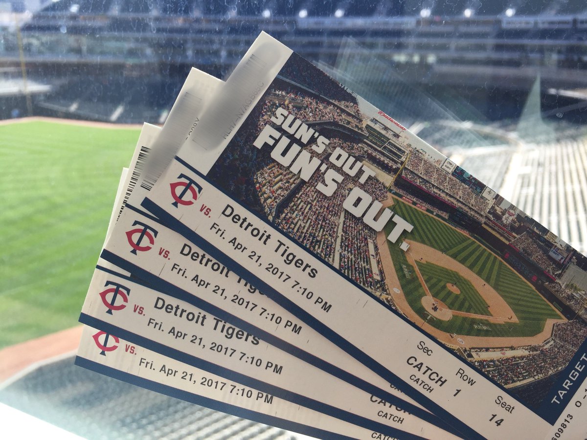 Twins's tweet image. RT for a chance to win 4 tickets in CATCH to tonight's (4/21) game!

It's going to be a beautiful evening... atmlb.com/2p4fZ47