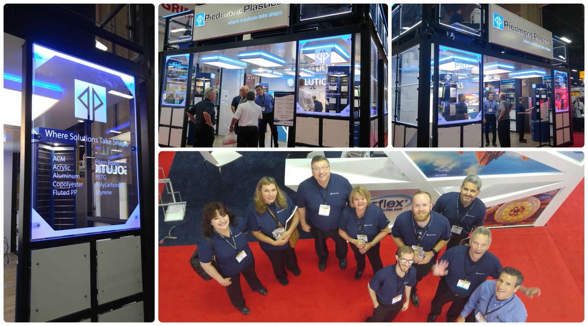 piedmontplastic's tweet photo. Stop by booth #2159 - #LEDs, #AluPOLY #Acrylic whatever your sign needs, #PiedmontPlastics has the solution! #ISAexpo #SignExpo https://t.co/Np7za3AErt