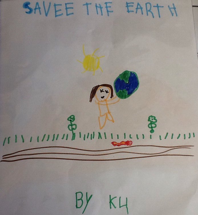 k4Rockets's tweet photo. Our book 'Save the Earth' with our ideas about saving our planet! #earthweekrps @RidgeviewPS https://t.co/vBZbtjPqFP