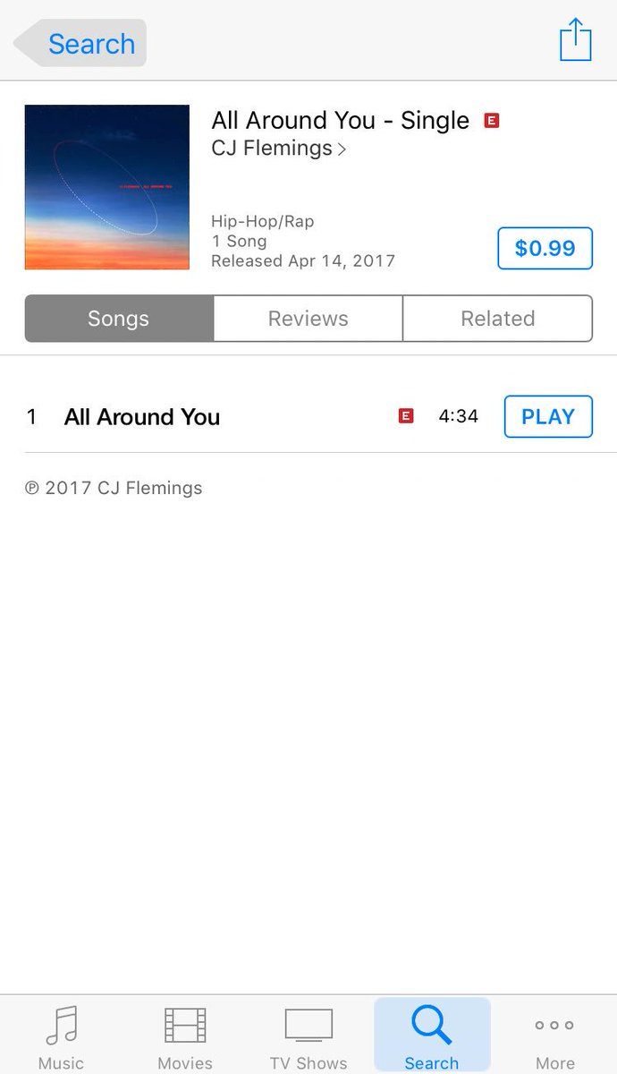 New music from <a href="/CJFlemings/">CJ Flemings</a> All Around You available now on Spotify and iTunes 🎧