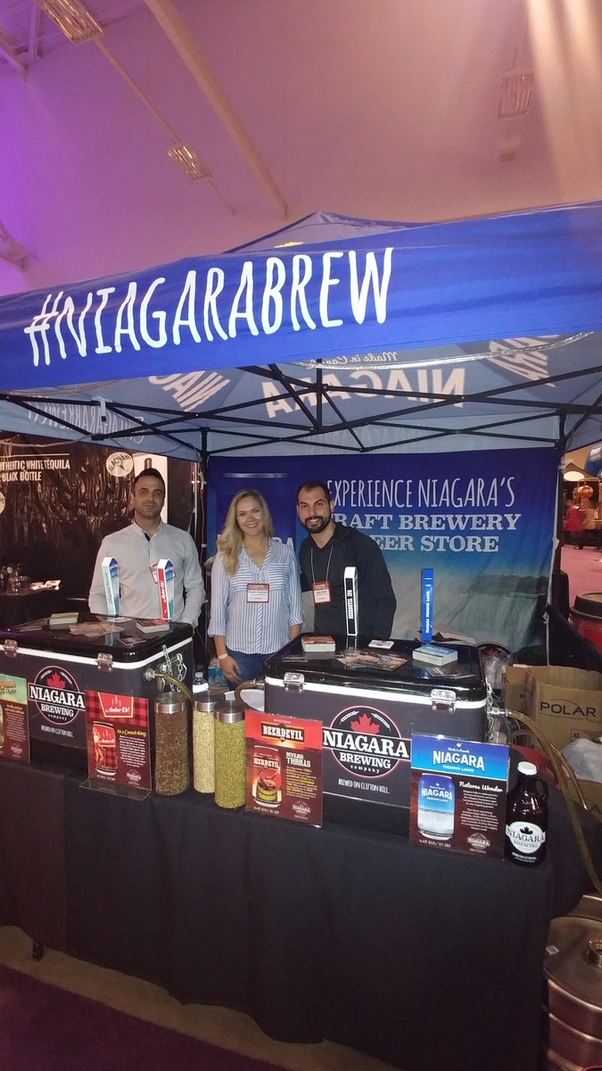Looking forward to seeing all our friends this weekend <a href="/NFWE/">Niagara Food & Wine</a> starting today thru Sunday April 23rd. niagarabrewingcompany.com