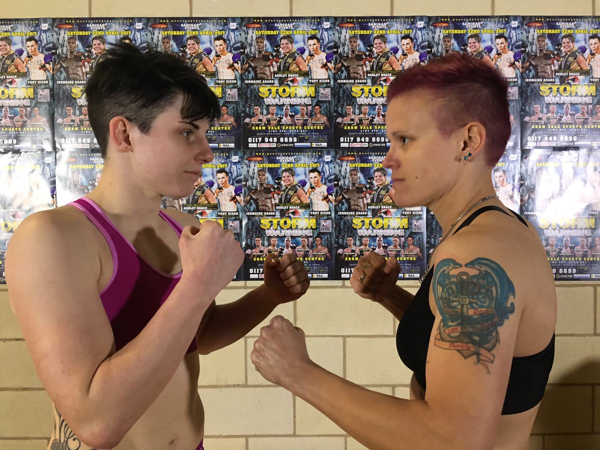 JamieSanigar's tweet image. #StormWarning weigh in @WBCBoxing International Bantamweight Championship Ashley Brace 8st 5.5lbs v Alexandra Vlajk 8st 3.5lbs💥🥊#YFfeit