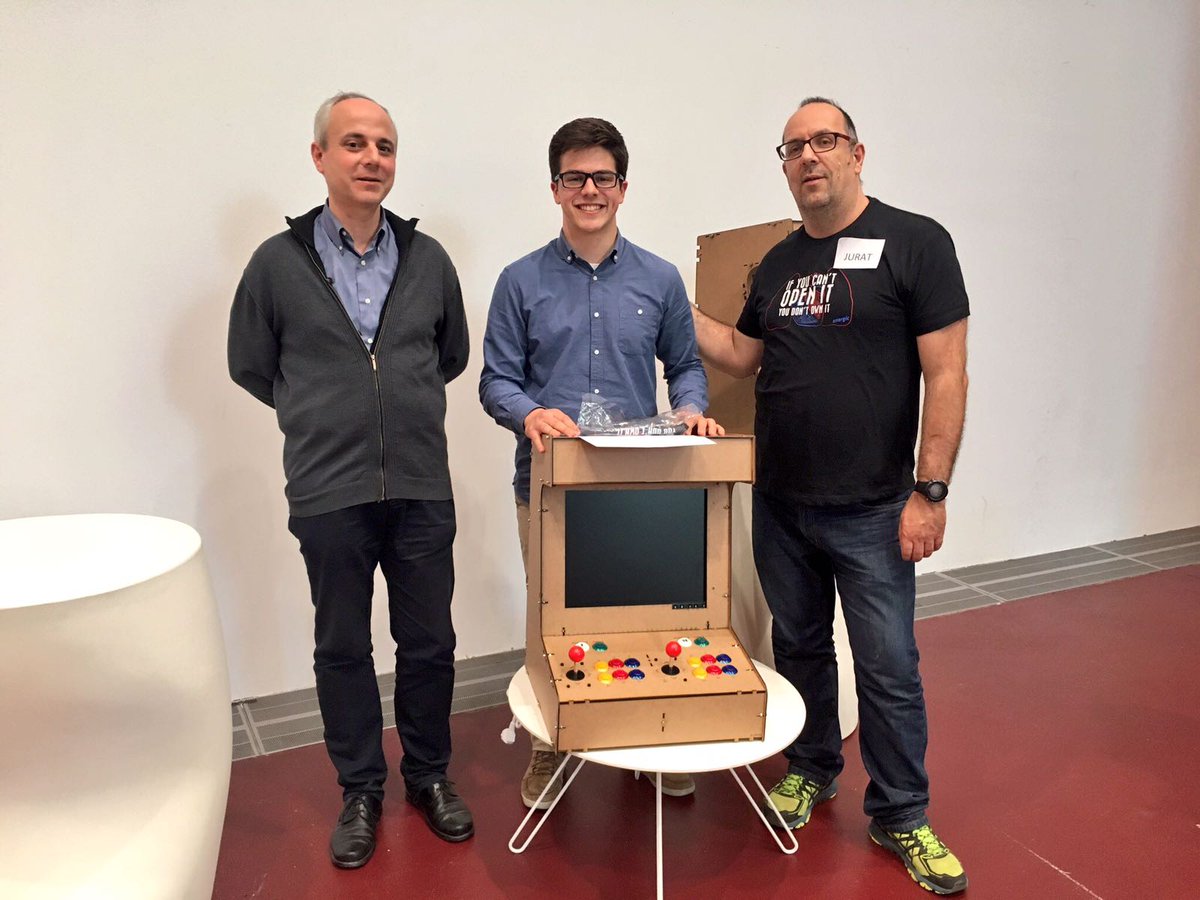xnergic's tweet photo. Ja tenim millor TR edició 2017 #intallparty @Nilmandri de l'@EscolaMeritxell Felicitats!! @TecnoCampus https://t.co/Vwctf8x3Xd