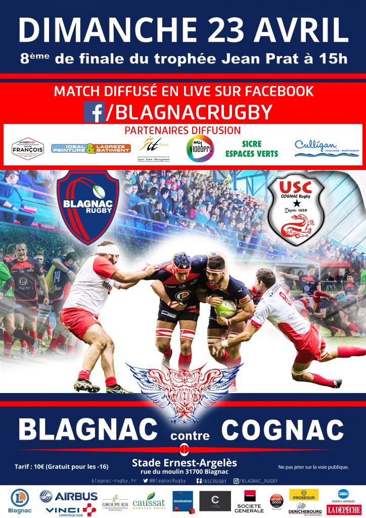 Blagnac Rugby 🦉 tweet media