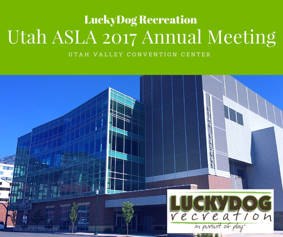 Luckydrec's tweet photo. Come see the @Luckydrec Sales team at the Utah Valley Convention Center for the Utah ASLA 2017 Annual Meeting! #utahasla #WLAM2017 https://t.co/AFRJlY2eTB