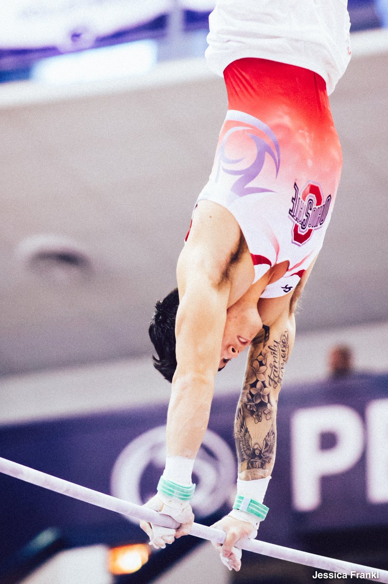 CollegeMGym's tweet photo. Session one is in the books! Congrats to @StanfordMGym, @OhioState_MGYM and @NebraskaMensGym who will move on to tomorrow's team finals! https://t.co/xipUmSsjkH