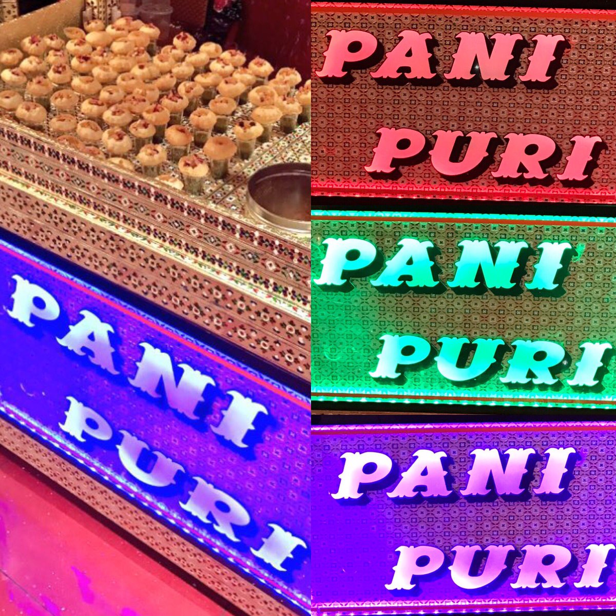 1AnandPanCentre's tweet photo. Fresh Pani Puri Canapés Counter
Available For Hire
To Enquire Call Vishal: 07538095403 https://t.co/GTYmH7QqiG