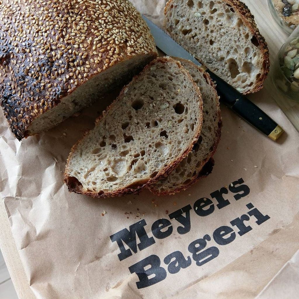 ForgeBakehouse's tweet photo. A quick escape to Copenhagen for the weekend, and a cracking loaf from Meyers. Moist and full of seeds. 
#realbrea… https://t.co/XpyV637skZ https://t.co/ajLoSmjVYs