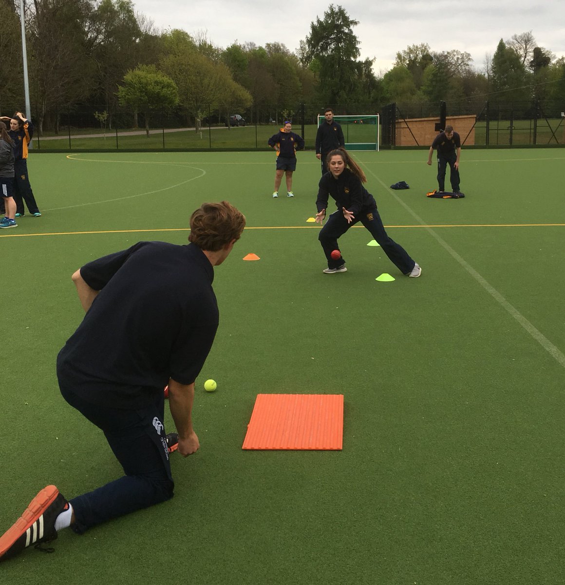 Really productive cricket &amp; rounders INSET enjoyed by the Sports Dept this evening. Lots of ideas for training next week!! <a href="/HandcrossPark/">Handcross Park</a>