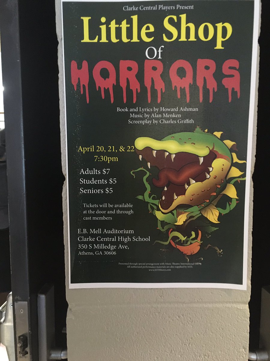CFox_cchs's tweet photo. I'm going! Anyone else going to see one of my favorite old movies? 💖🍿🎥 #LittleShopofHorrors https://t.co/CHAtYYvXL9