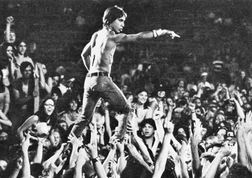 Happy 70th birthday to one of rock and roll\s truest wild men, Iggy Pop. 