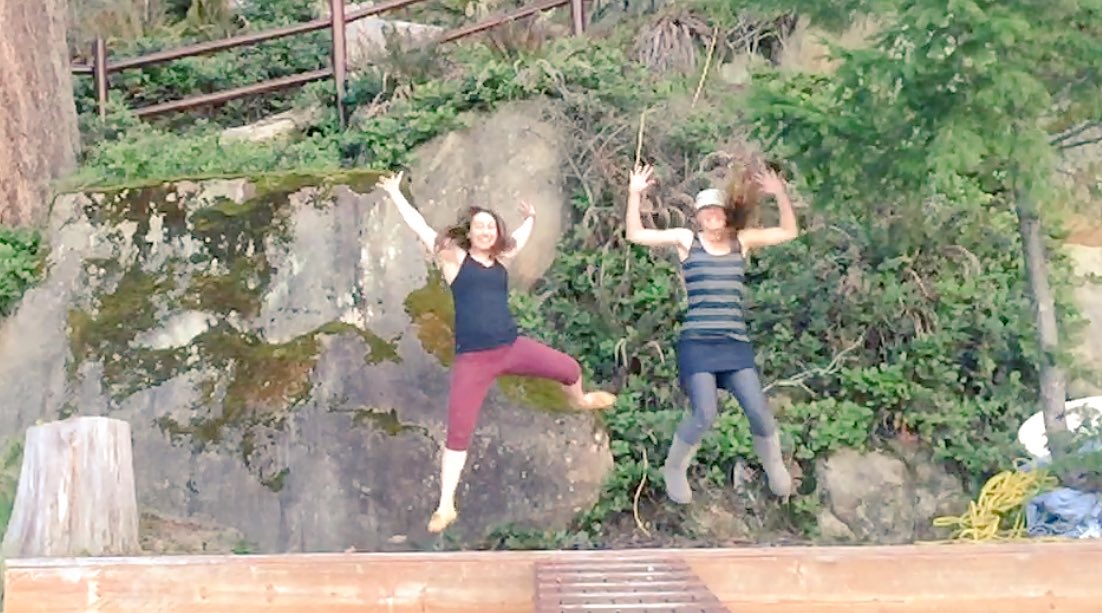 JoyLoveElevenNW's tweet photo. Girls just wanna have fun! 
Last night Emily &amp; I played around outside to get some images for the #athletacontest to win a trip to Mexico! https://t.co/JoapgHQNxy