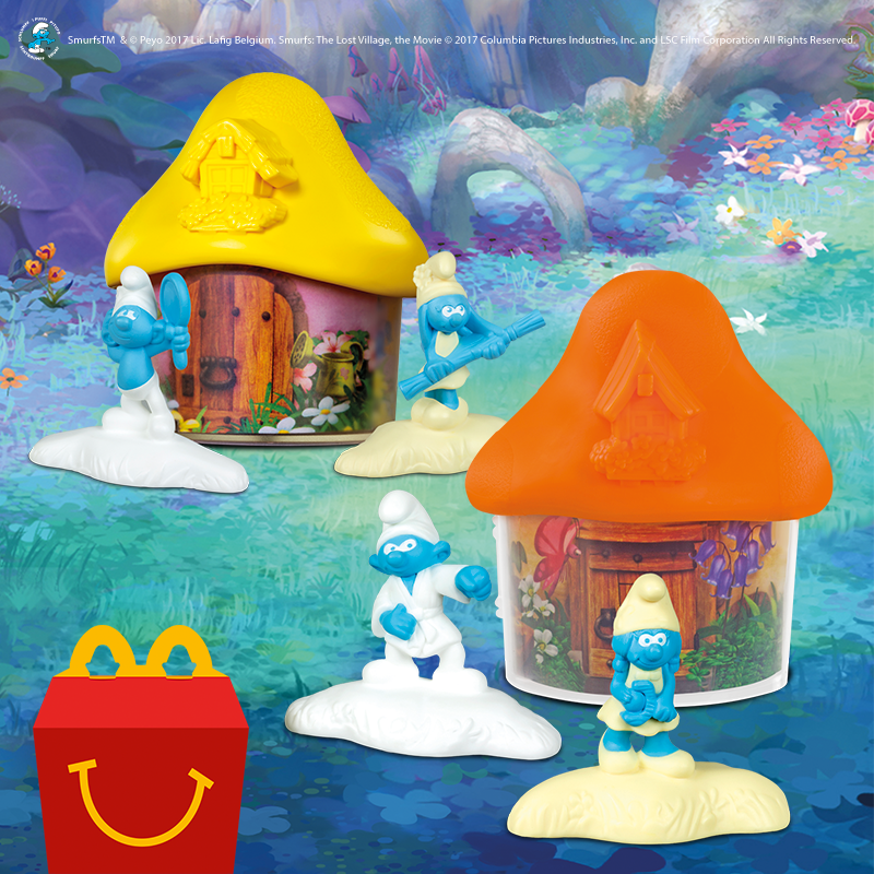 juguetes de los pitufos