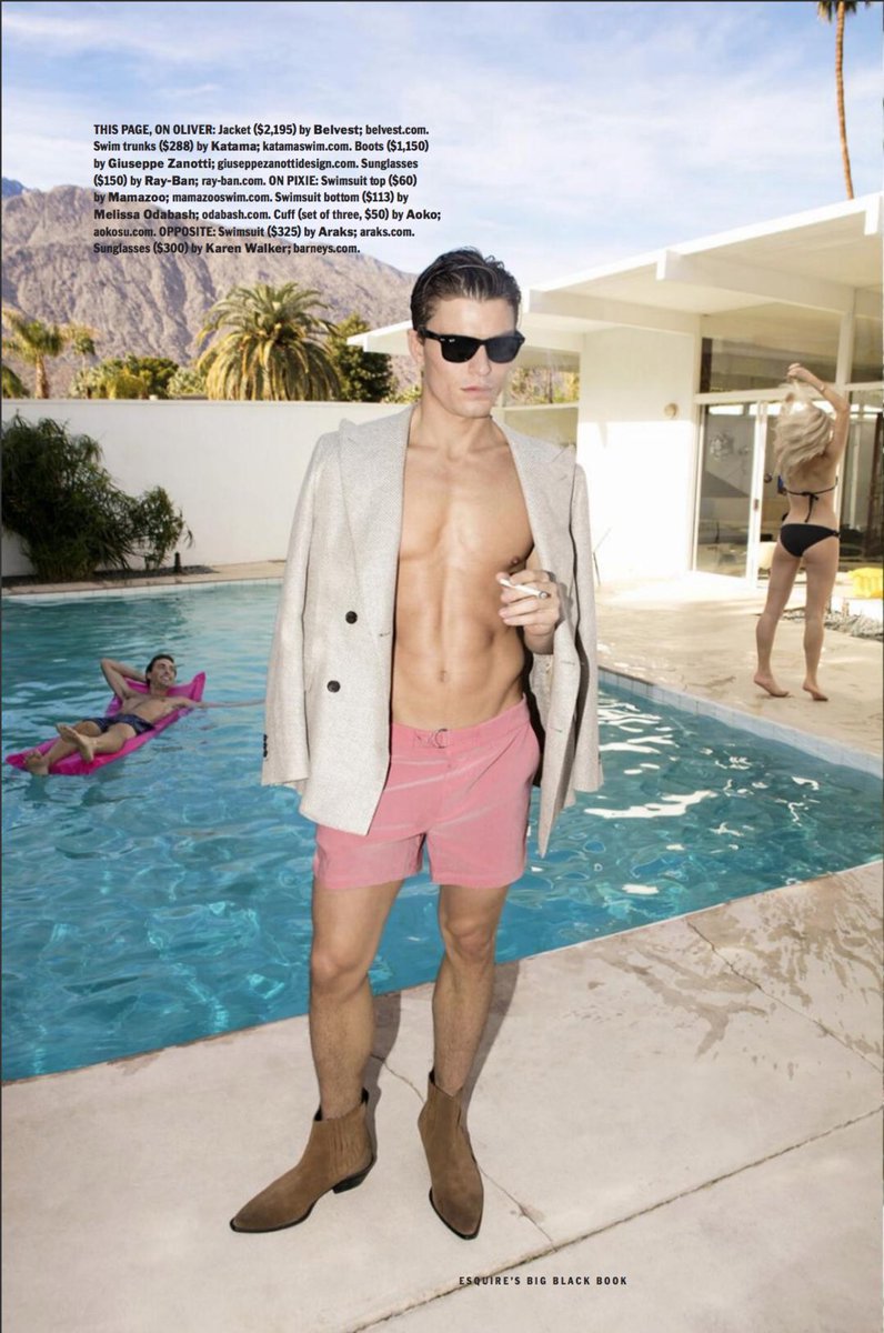 Festival ready, if we do say so! KATAMA SS17 in <a href="/esquire/">Esquire</a>'s latest BIG BLACK BOOK.