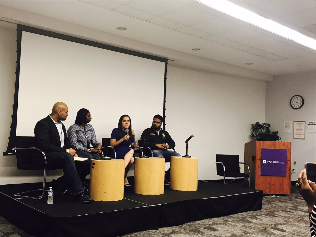 Anna_Abelson's tweet photo. "Culture is a new currency" - panel discussion on how brands can work w/ #multicultural #influences to access broader markets #NYTF https://t.co/T0N9rE3Wpt