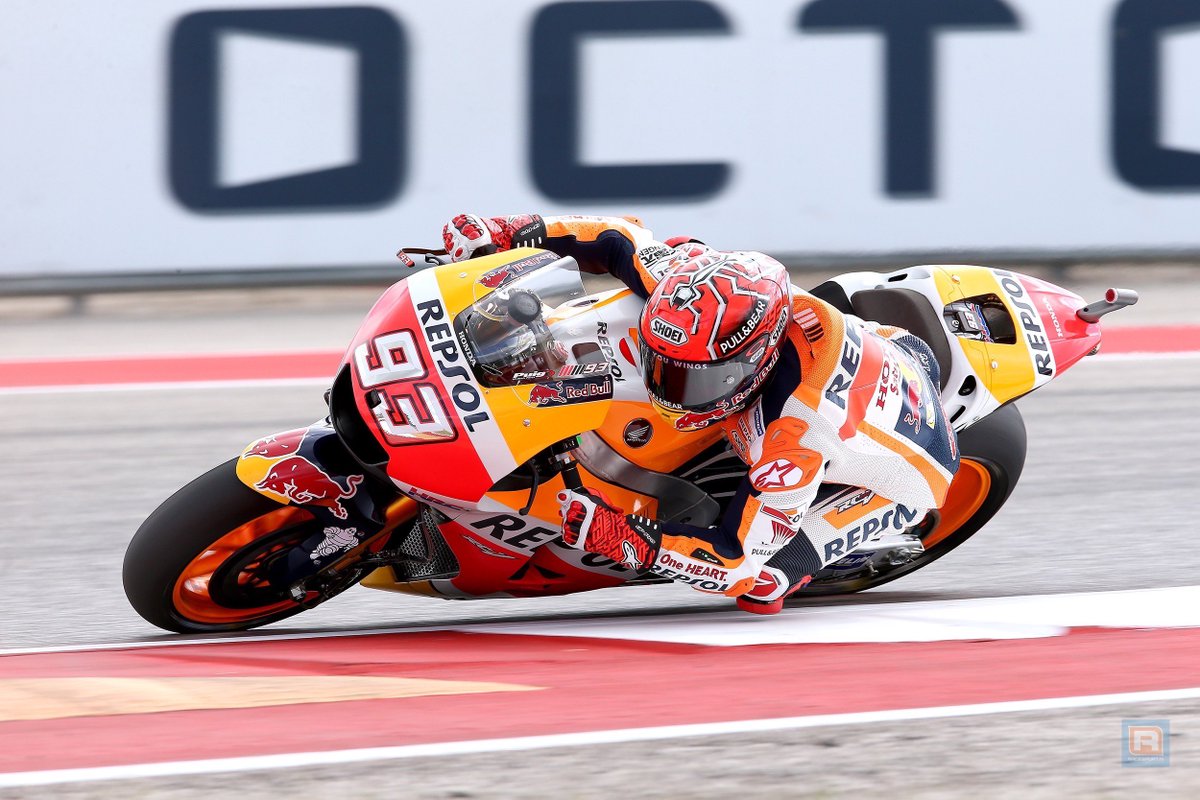 Marc Marquez stelt vrijdagmiddag orde op zaken in Austin dlvr.it/Nxy2MG