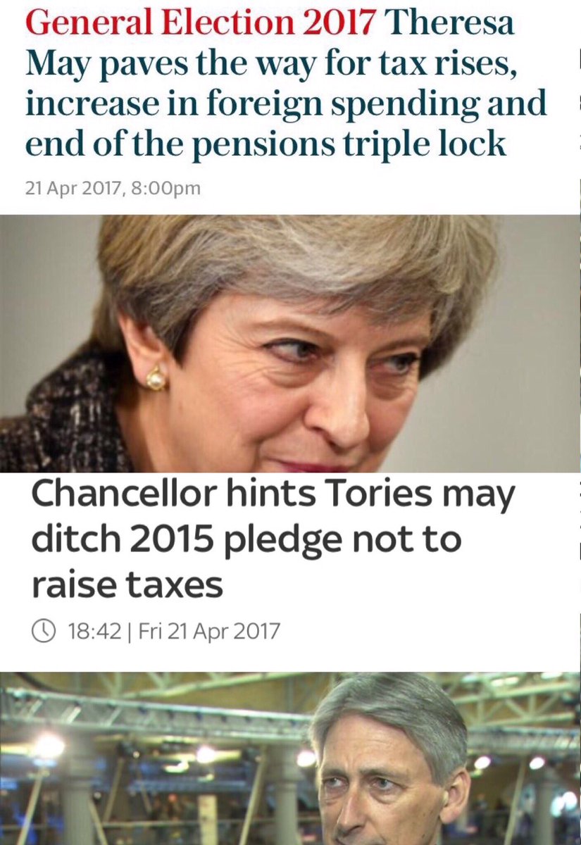MohamedAjami's tweet photo. At the very least,it shows that these moments rnt equal.In the same day &amp; time,complete lack of clarity in the Tories manifesto! #UKelection https://t.co/hCU4IdnKD4