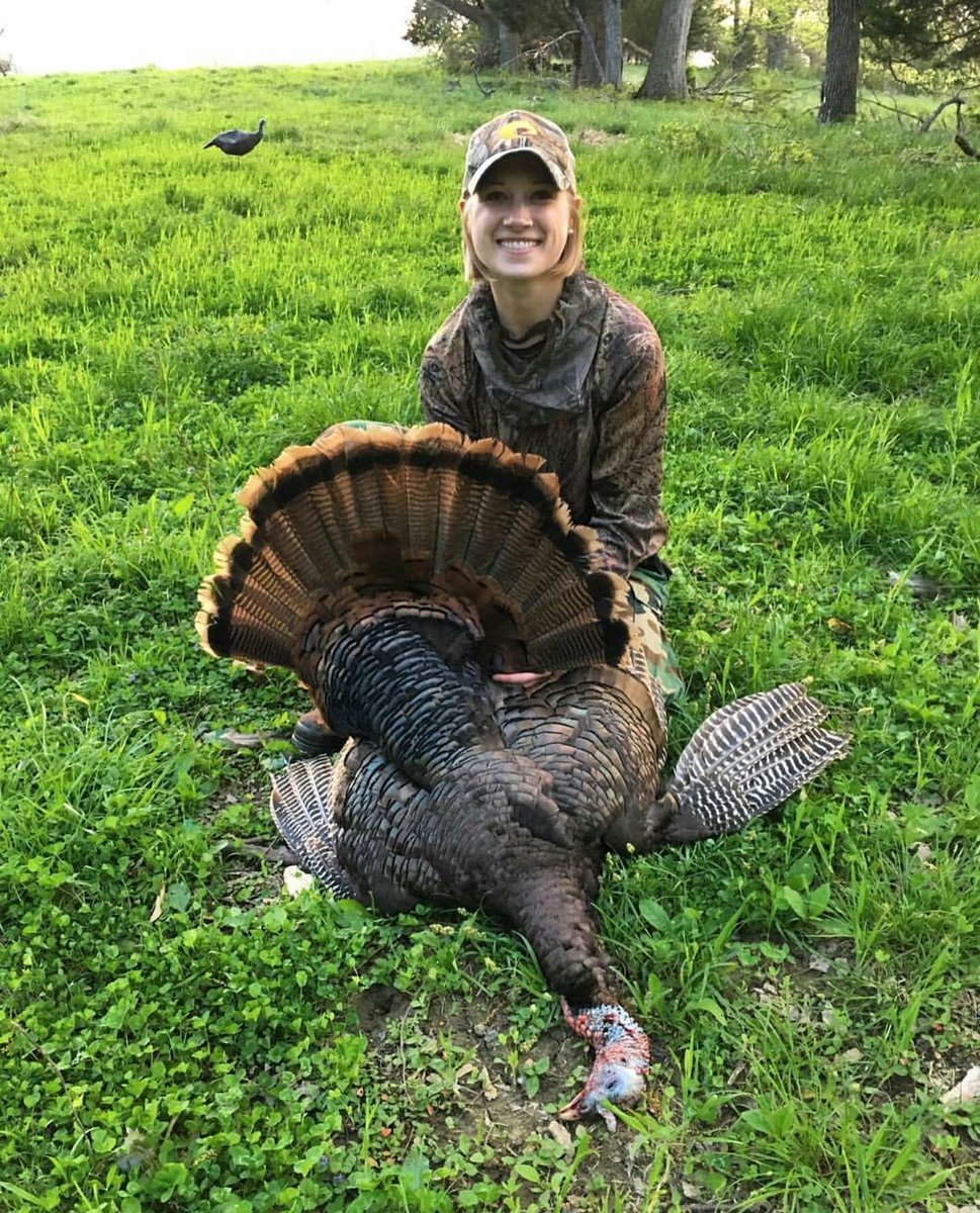Kentucky team member Chelsea Rivers got her first spring turkey this week! Who will be out #turkeyhunting this weekend?