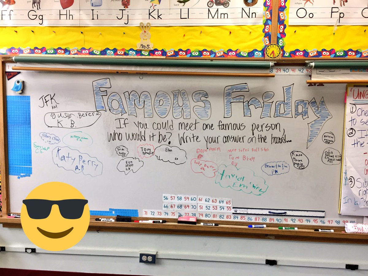 ForestRoad_2nd's tweet photo. White board messages are a hit in 2nd grade! #ForestRoadSchool https://t.co/ob8rzzCj4e