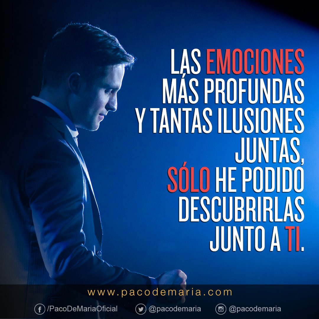 pacodemaria's tweet photo. De lo vivido, #NadaSeComparaContigo… 🎶 https://t.co/yLvtuHFhU3