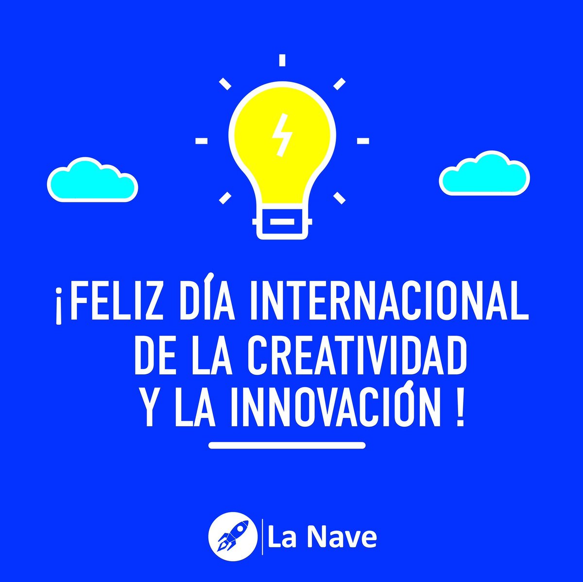 LaNaveUP's tweet photo. Porque la innovación y la creatividad están dentro de todos nosotros ¡Feliz día! 🚀🎉
#LaNaveUP #innovation #creativity #Peru https://t.co/QkSwPZqlet