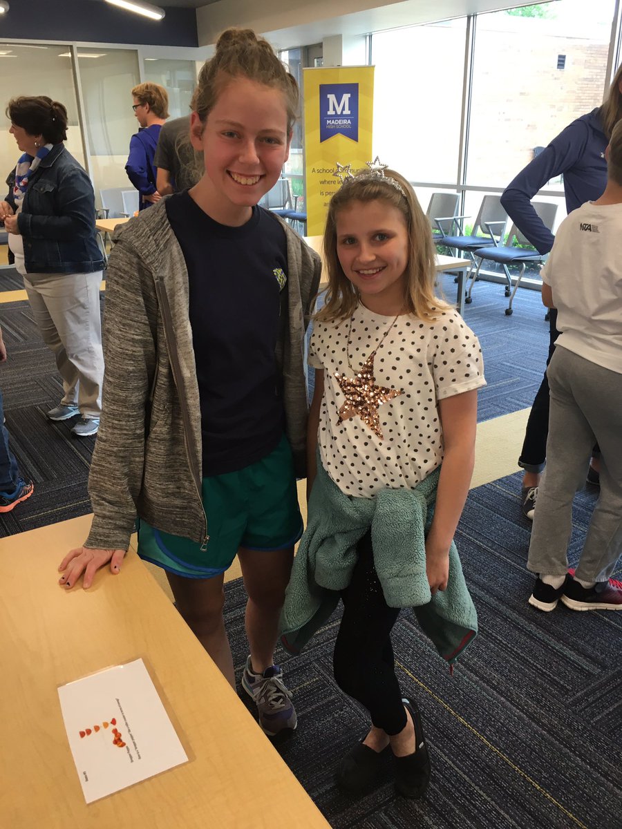 MadeiraHSPrin's tweet photo. Special visitors at the high school today! #Madeirastrong physics in action @MadeiraESPrin. #scienceiselementary https://t.co/xDSVZPOhAO