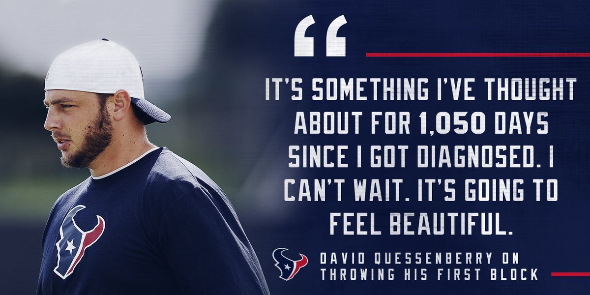 HoustonTexans's tweet photo. We can't wait either, DQ.
#DQStrong #WeAreTexans https://t.co/ukGUavXLfJ