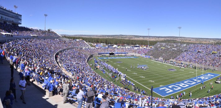 Af Falcon Stadium Seating Chart