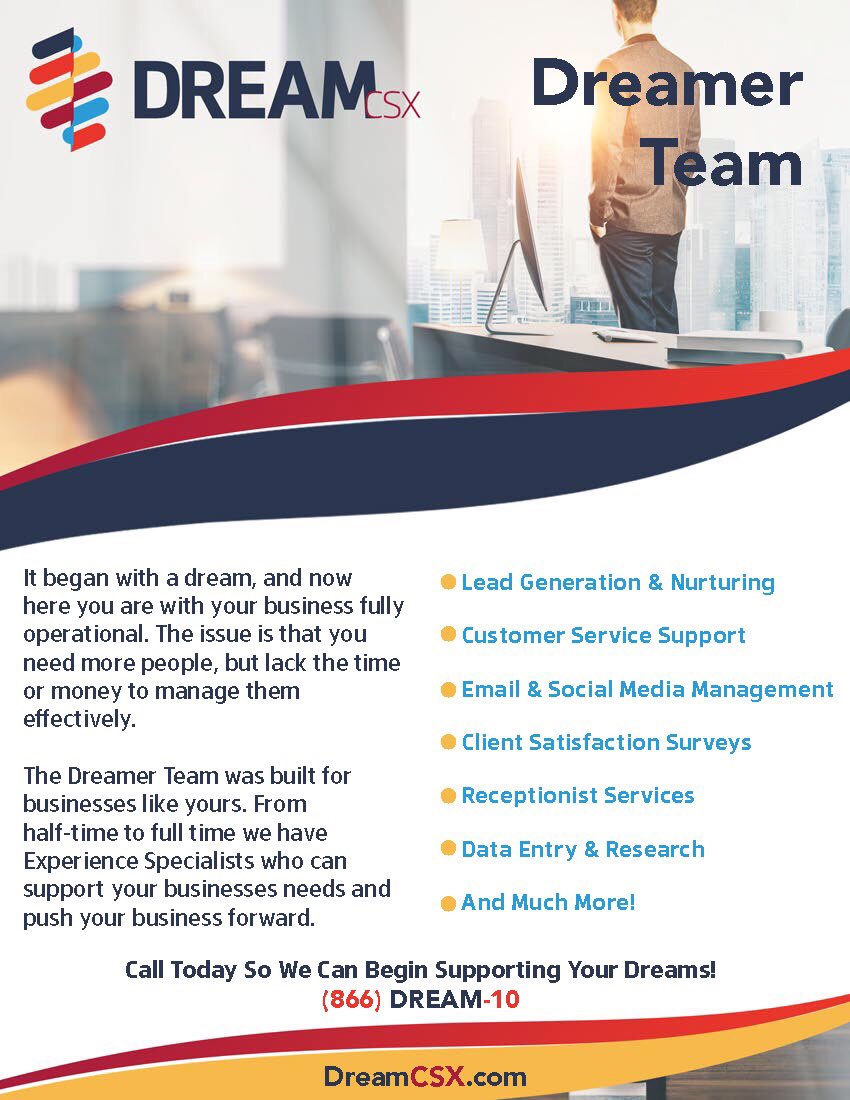 Here we go! The <a href="/dreamcsx411/">DreamCSX</a> #dreamerteam is now live and taking new accounts! If you own a #SmallBusiness check out this amazing service!!!