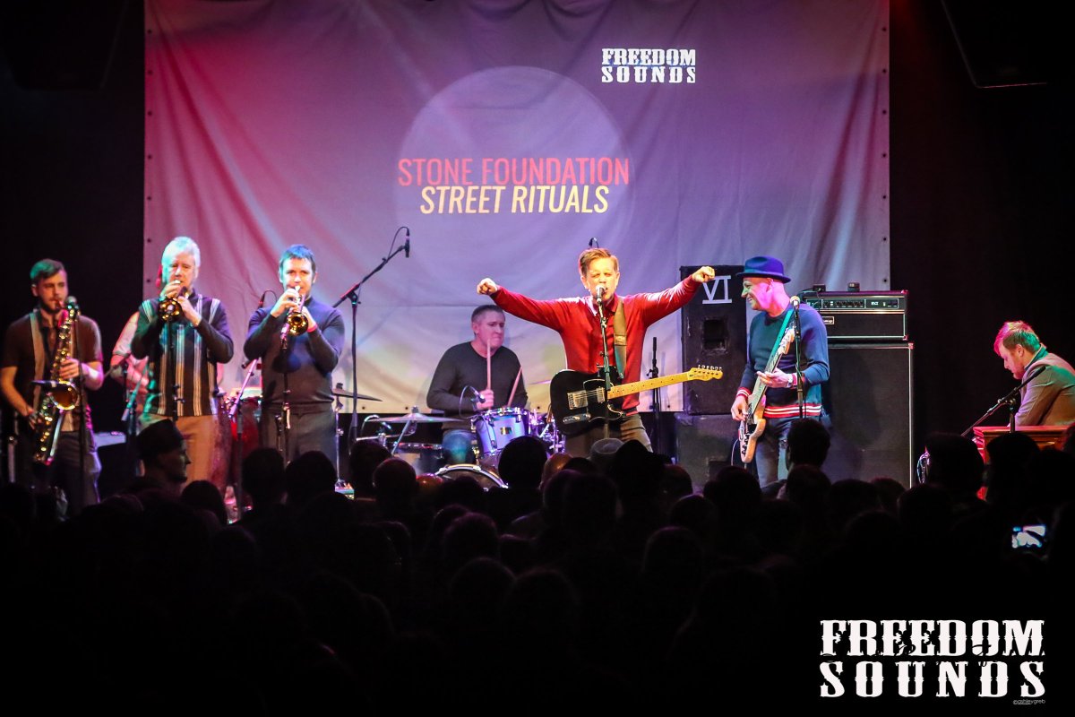 FreedomSounds's tweet photo. Back with us after the release of a superb album; deservedly having an incredible year... @stonefoundation.
#FSFest2017 #StreetRituals https://t.co/37Zufq5g3E