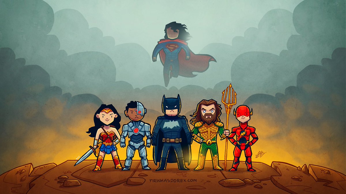 WayneBrucee's tweet image. Justice League...