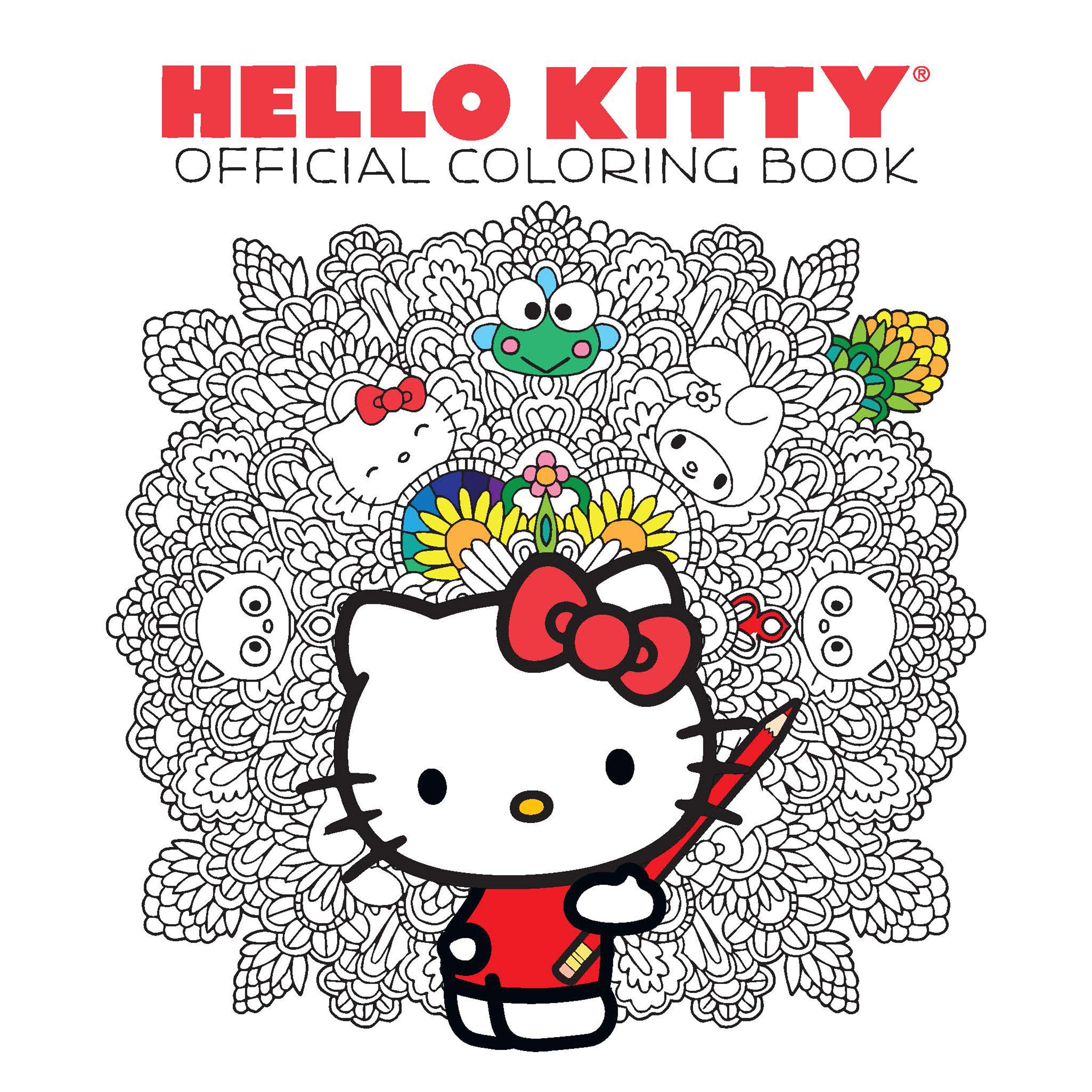 VIZ on X: Announcement: Hello Kitty Official Coloring Book. Say hello to  beautiful art and hours of coloring fun for all ages! Out October 2017.   / X