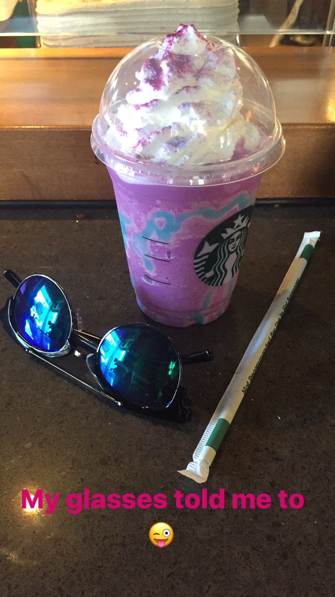 SpceJon's tweet photo. I was curious I got it and it was the worst thing ever. Don't buy it guys. Save your taste buds! @Starbucks whyyyyyy! #unicornfail https://t.co/iXrZrEaZjm