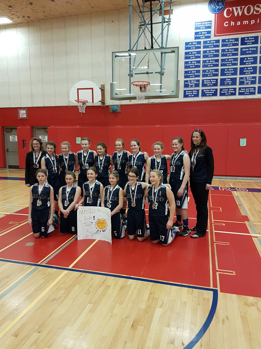 eakley16's tweet image. Mystics claim silver medal at provincials #threepointer #Grittyperformance