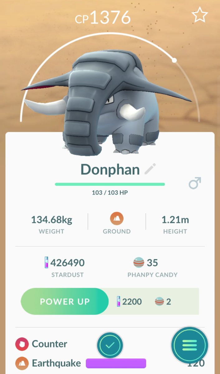Yoshi1up's tweet photo. At the Zoo~ Found a Donphan next to the elephants!! #PokemonGO https://t.co/y76VzpqhiF