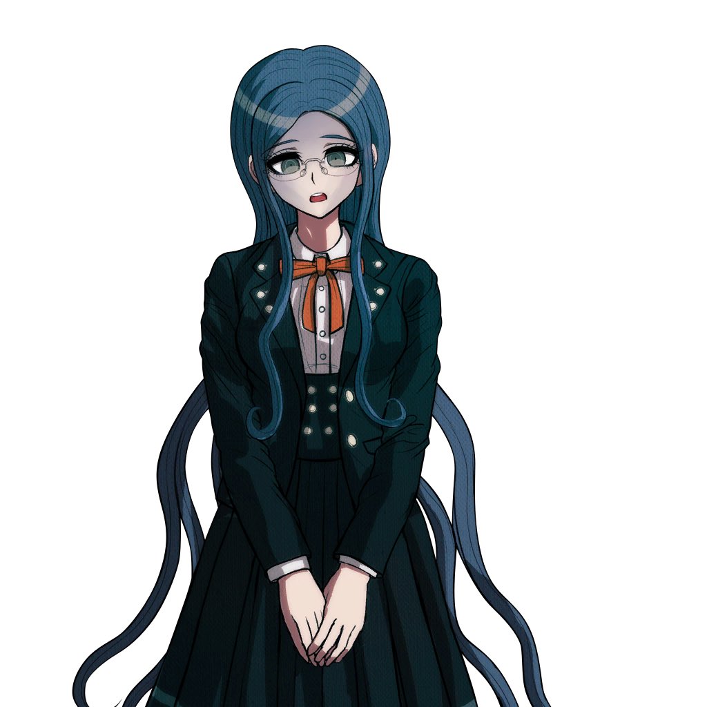 FalseCompanion's tweet image. She stares up at Asahina, her head tilted. She was thinking...

❝This Asahina is fairly messed up...❞