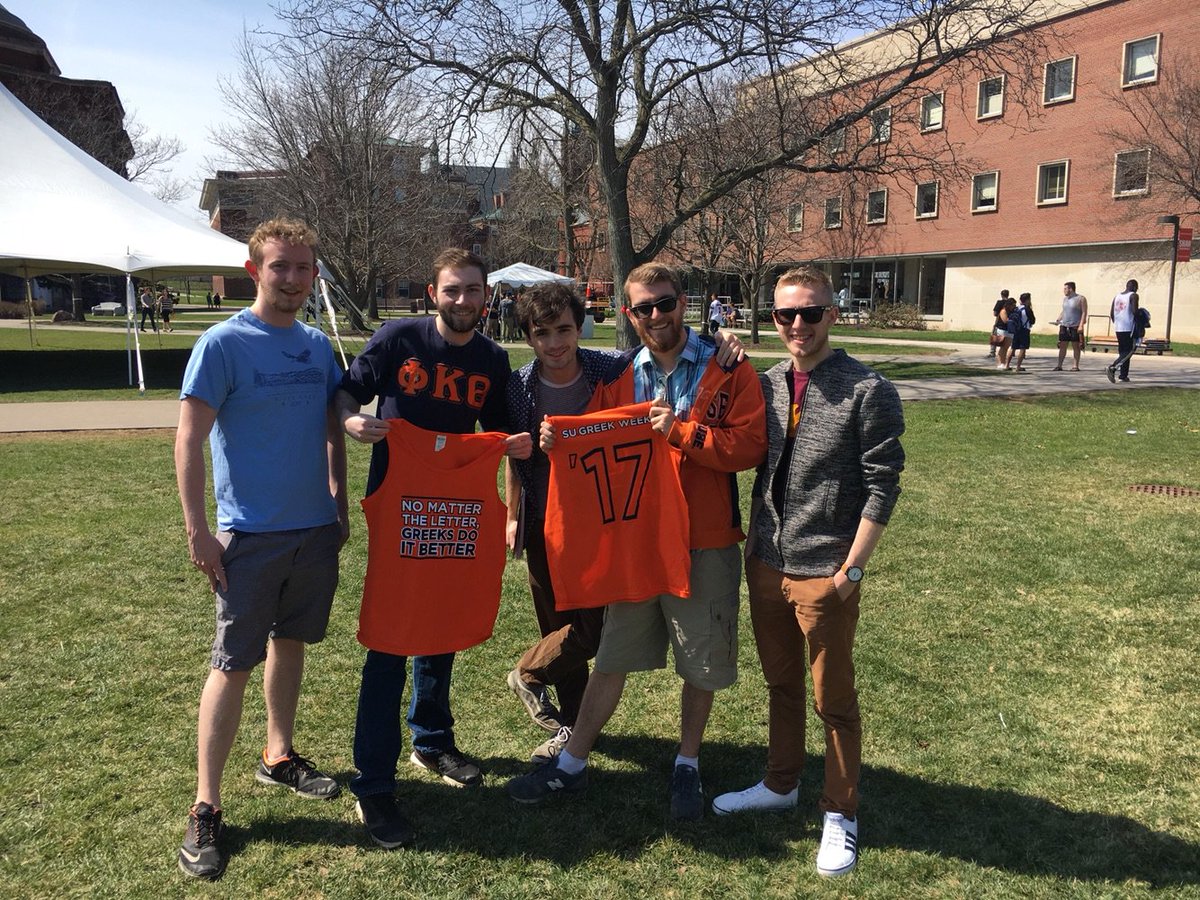CusePhiKap's tweet photo. Kickin' it with Phi Kap at Greek Week 2017!! #phikap #GreekWeek2017 https://t.co/OG7cUypBUw