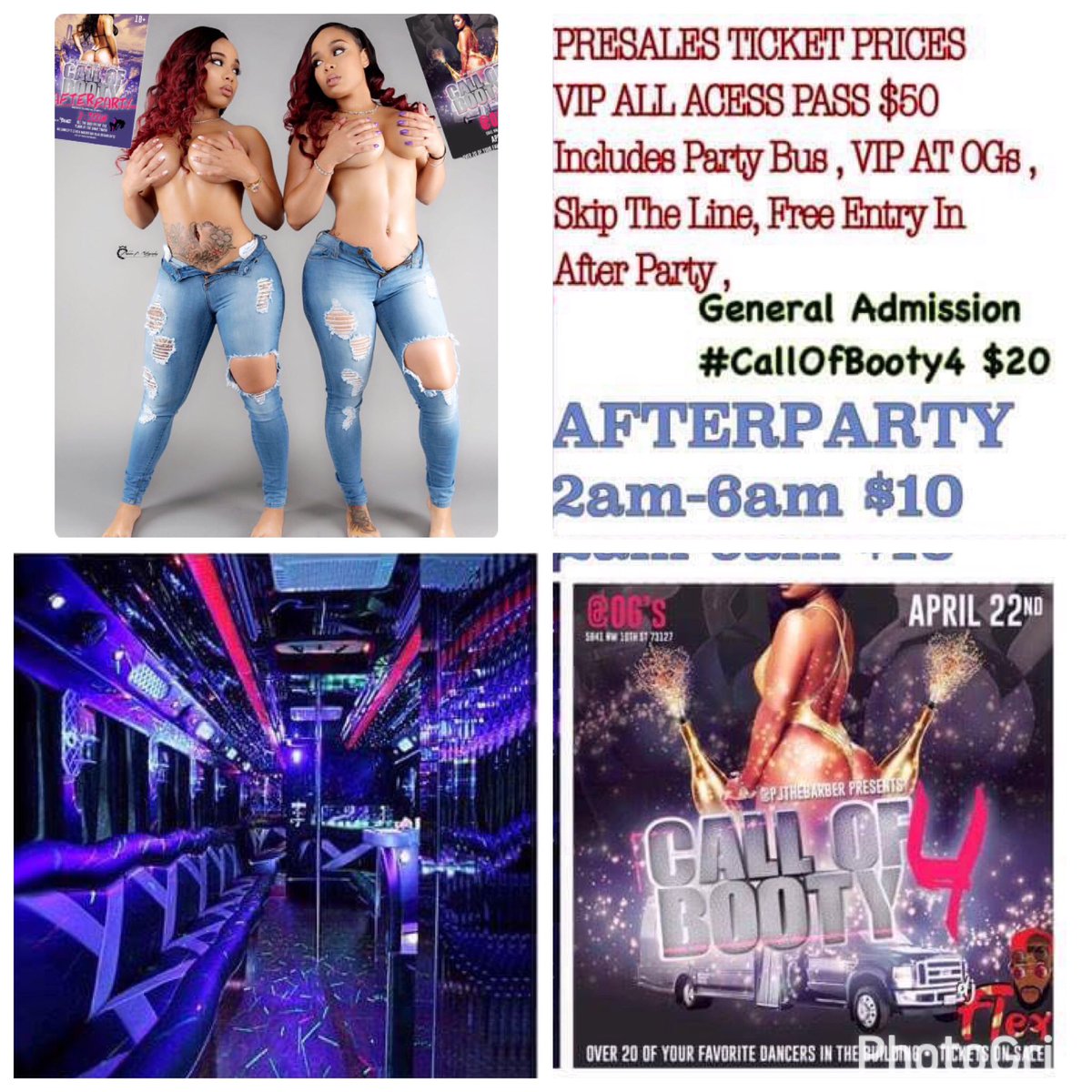 _SingleMe_'s tweet photo. #CallOfBooty4 April 22nd it will be dancers all over the place you don't wanna miss out . https://t.co/ckQWeedjGP