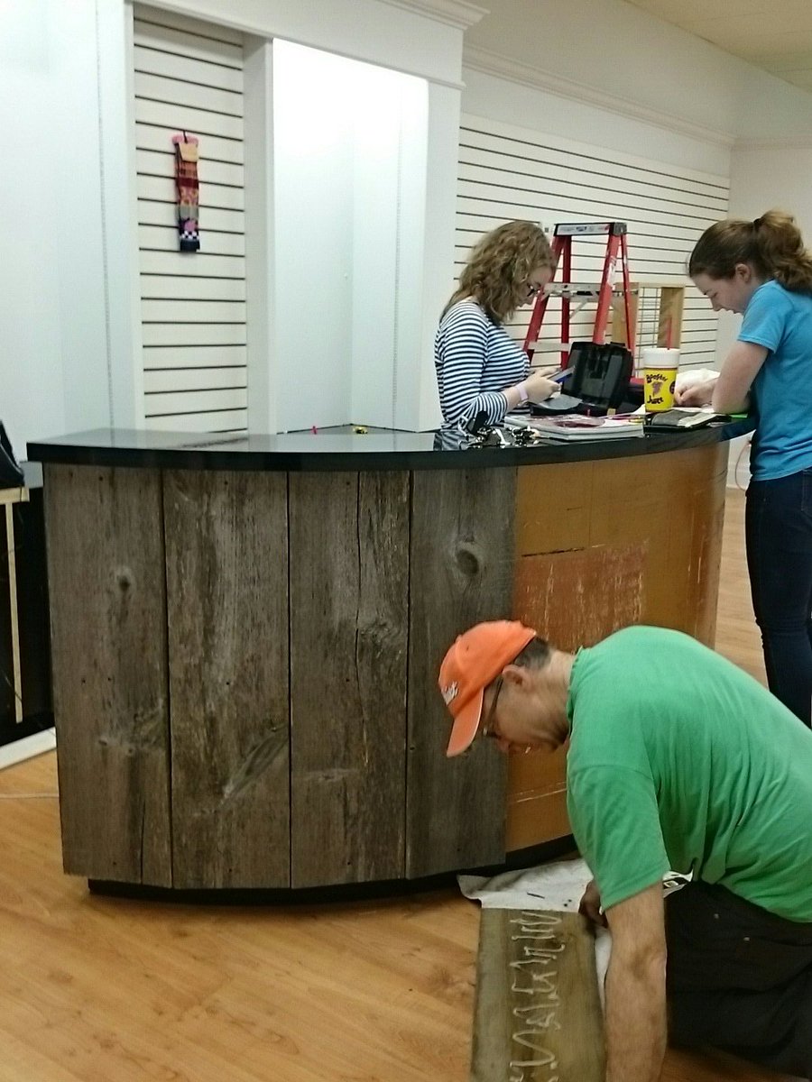 All hands on deck!! The Sock Factory construction continues!