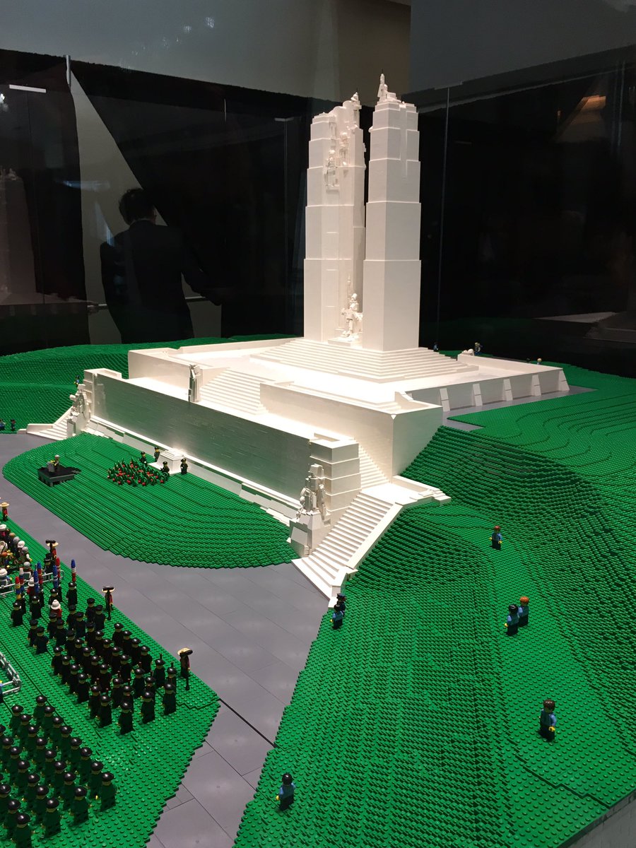 NathalieLangsta's tweet image. Congratulations to the artists and #AbLeg @YourAlberta on the unveiling of the LEGO #Vimy100 model! 🇨🇦So cool!