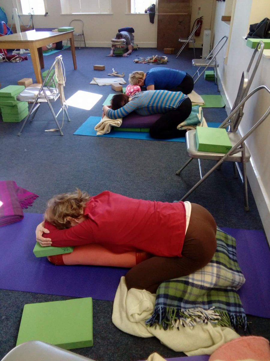 Lovely Yoga morning Saturday 8th April <a href="/yogainkerry/">Bridget Moriarty</a> ...perfect for lower back🐯