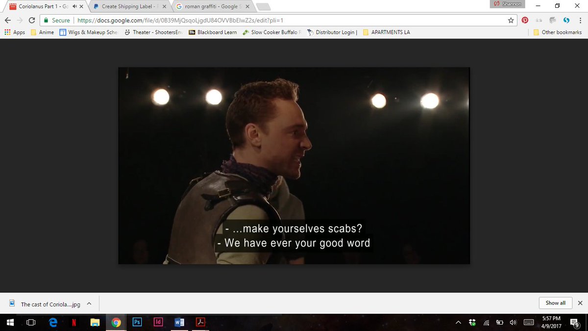 shennsley's tweet photo. #Coriolanus believes he can say &amp;do whtvr he wants b/c of his military success, insults the ppl he's supposed 2 help #classywill #classcin17 https://t.co/wa9r1aRBiI